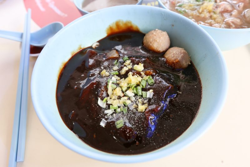 Hai Nan Xing Zhou Beef Noodle - dry beef noodles