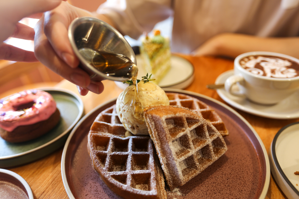 rise - brown butter waffle