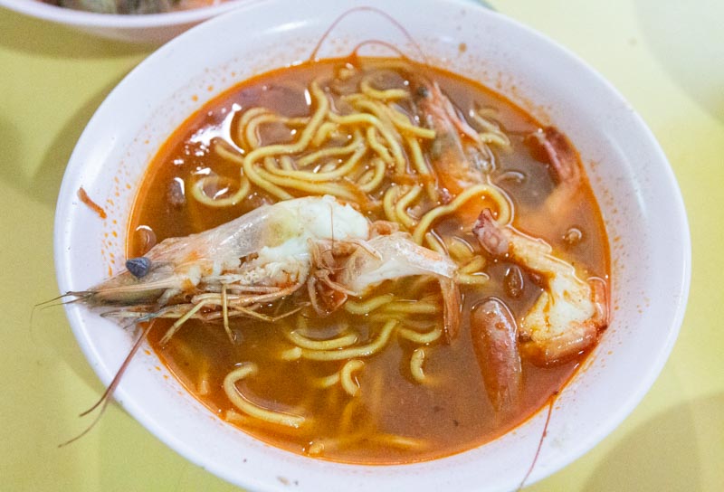 fernvale - bowl of prawn noodles