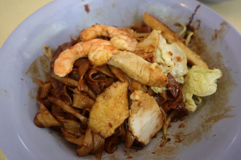 chin choon prawn noodle - tossed result