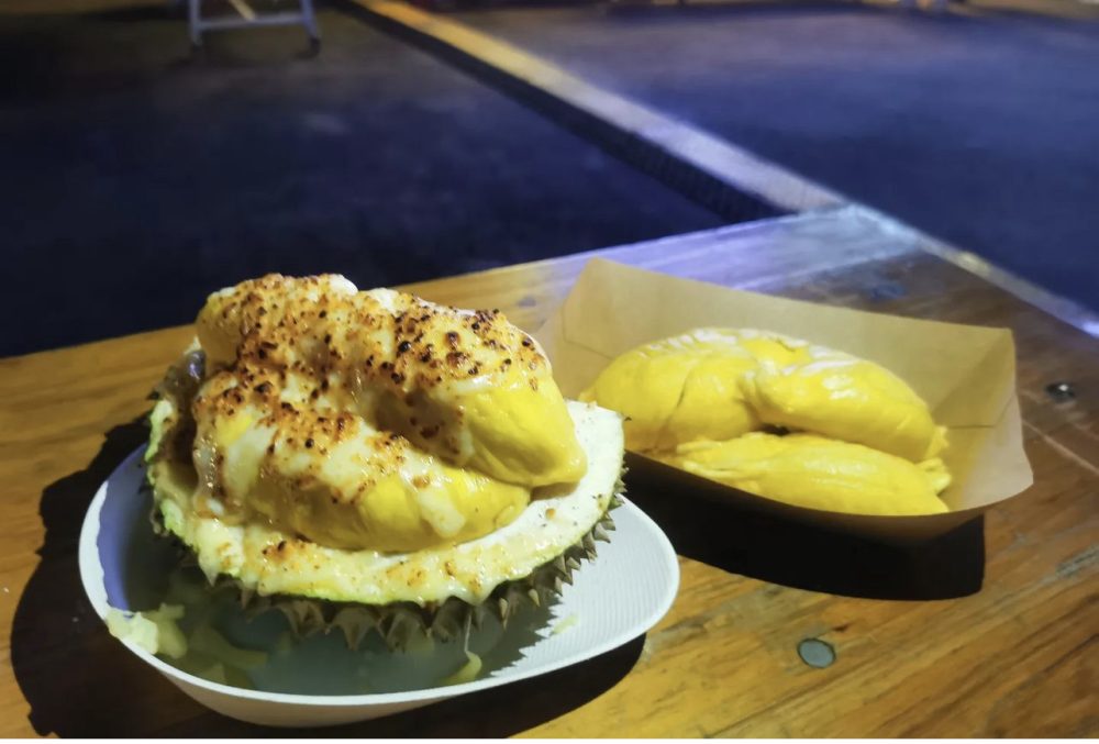 Durian Edition - Grilled Durian with Cheese