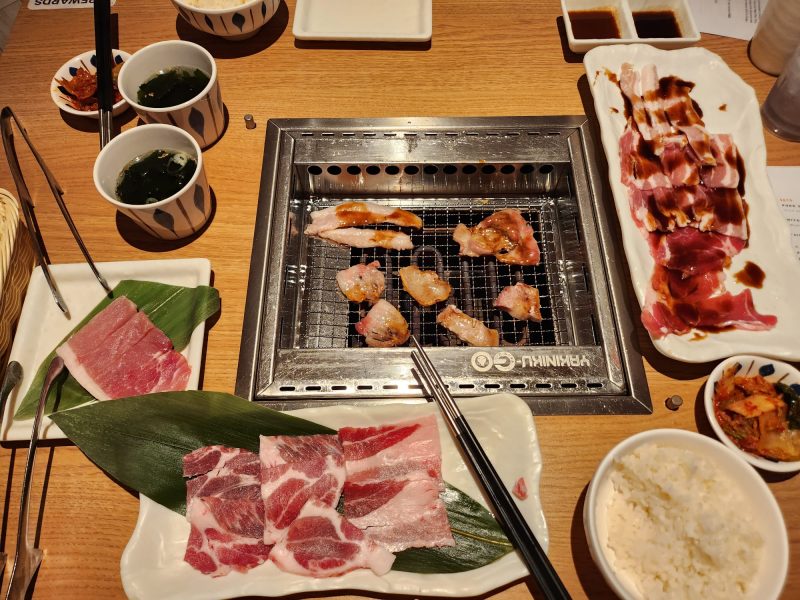 yakiniku - grilling meat