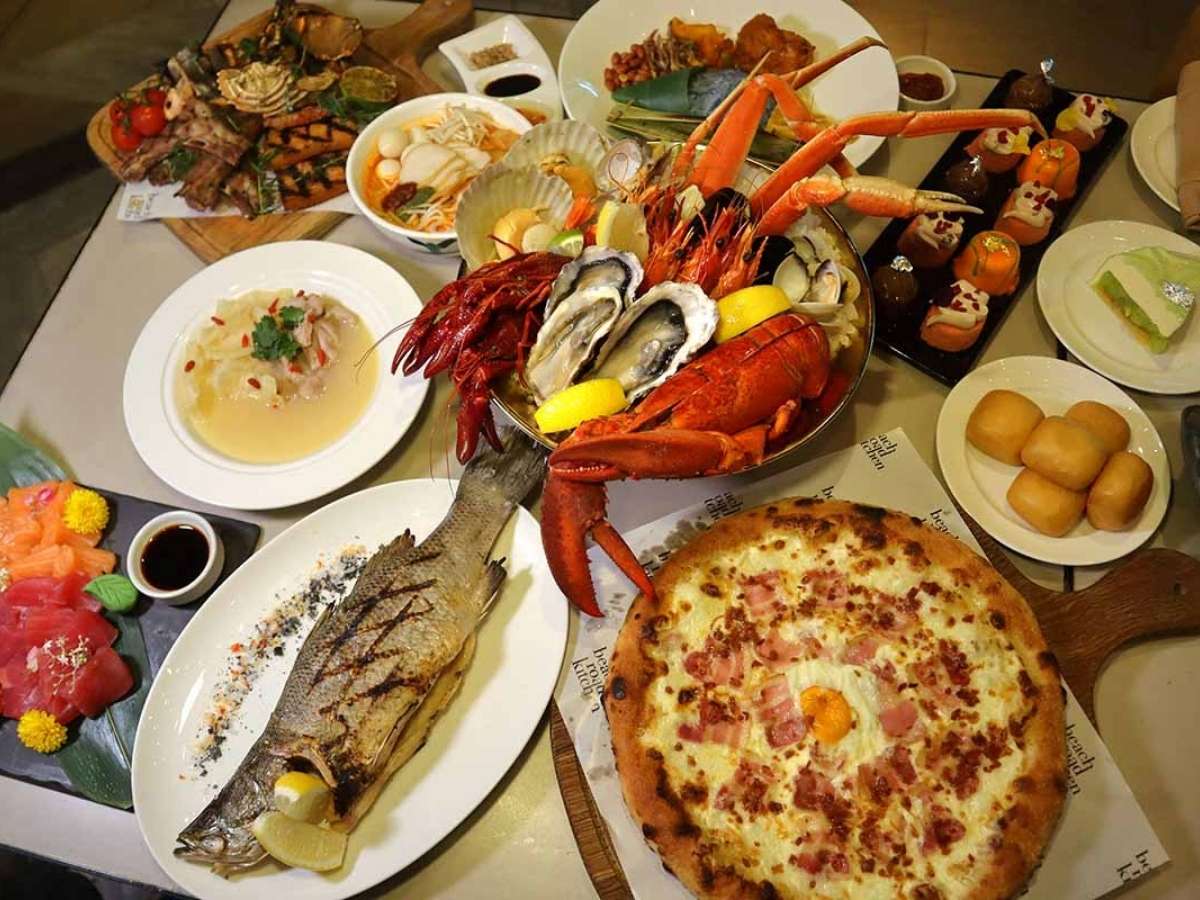 best hotel buffets - beach road kitchen buffet spread