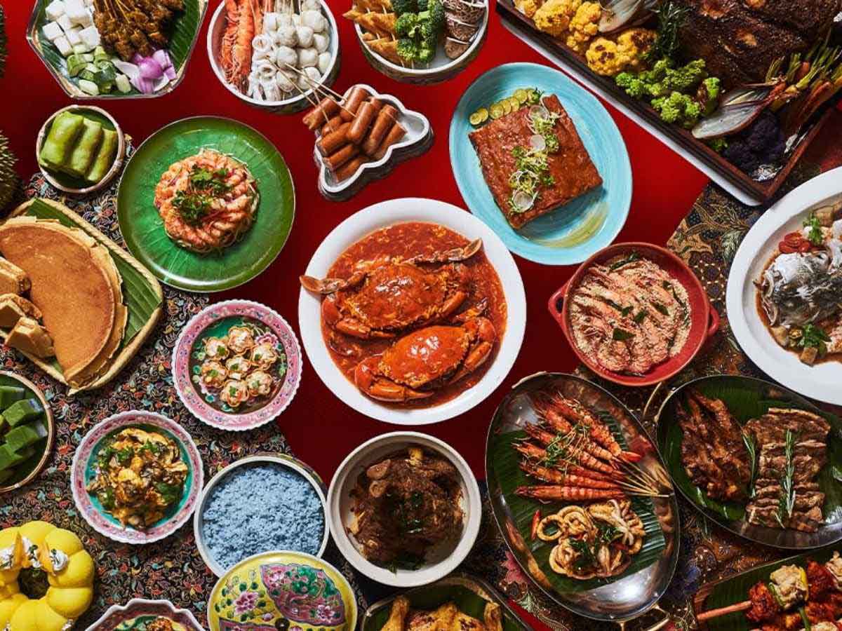 best hotel buffets - the orchard cafe buffet spread