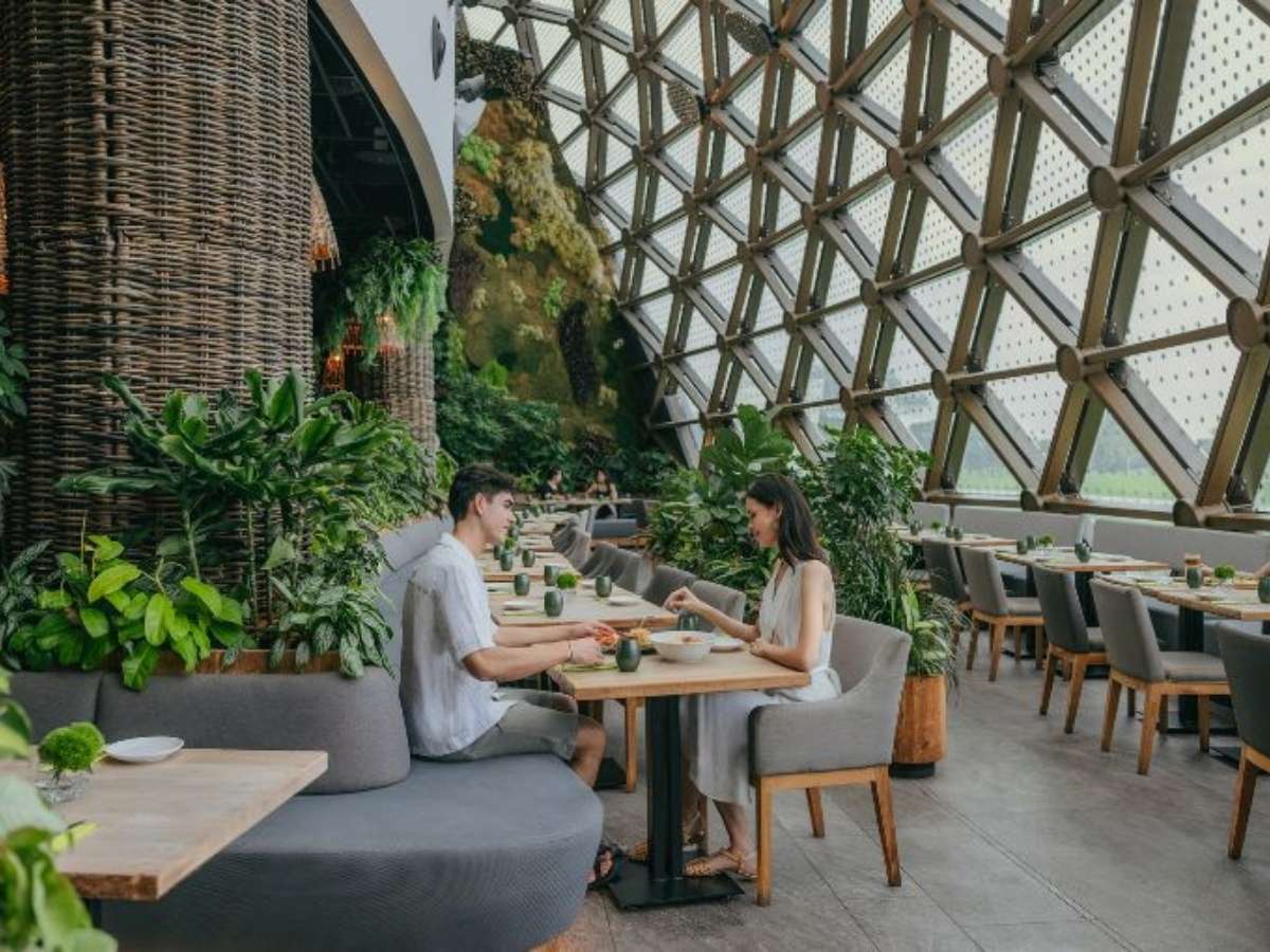 best hotel buffets - greenhouse interior