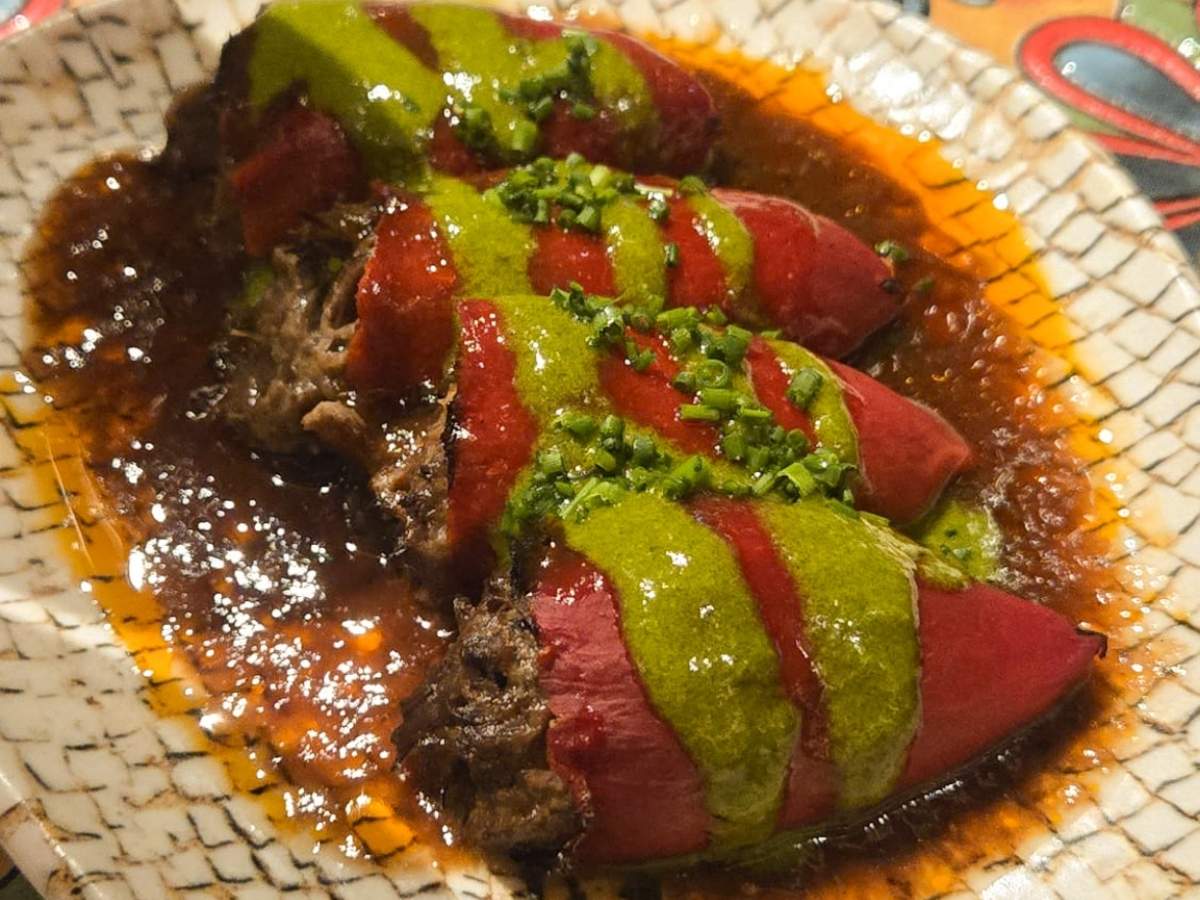 best spanish restaurants - sabor beef cheek stuffed piquillo pepper