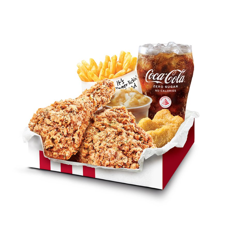 KFC - Parmesan Truffle Chicken 2pcs Meal
