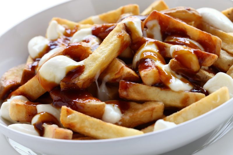 french fries are not french - poutine