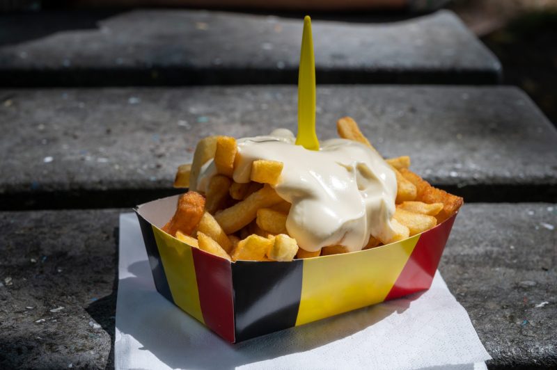 french fries are not french - fries with mayo