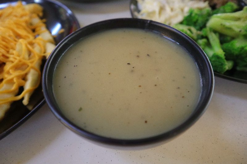 the flying pan - mushroom soup