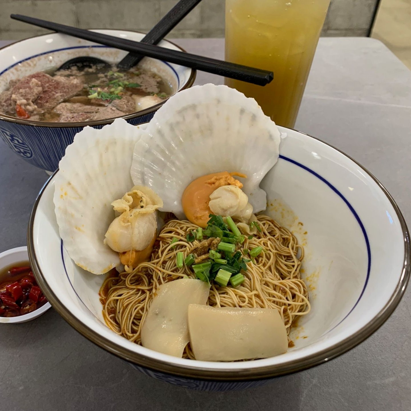 Picnic @ Greenwich V 潶志麵家 Orh-Kee Noodles - Hotate Scallop Noodles