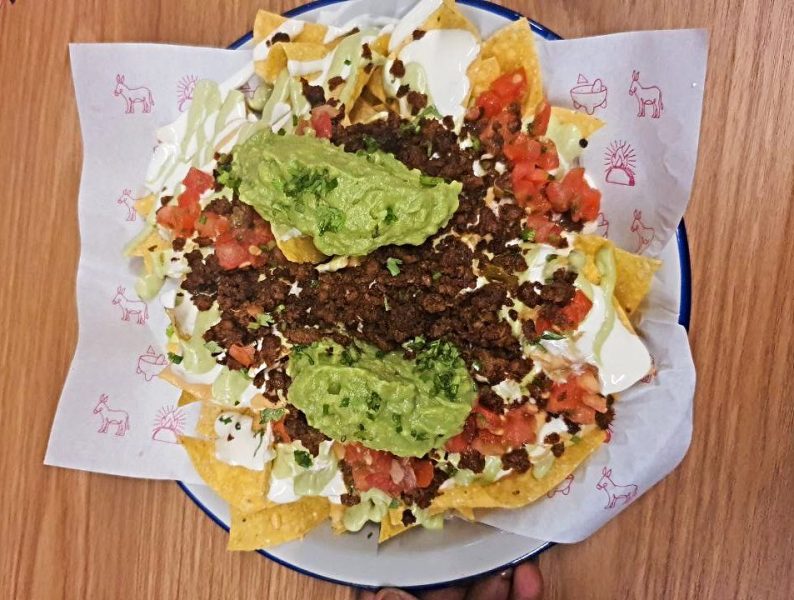 Chimichanga - loaded nachos