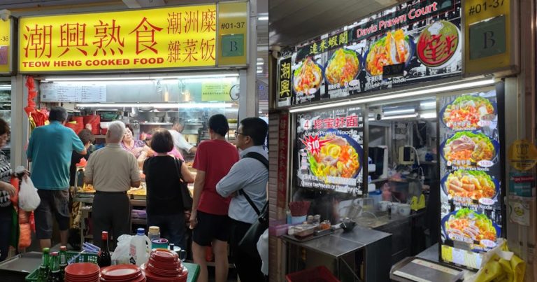 Popular tze char store in Kovan transforms into Davis Prawn Court, serving up delicious bowls of prawn noodles