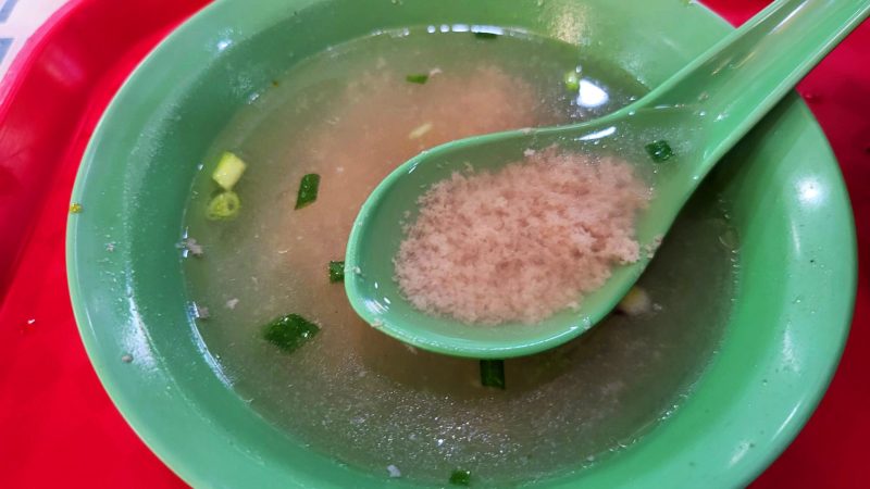 Fu Yuan Minced Pork Noodles soup