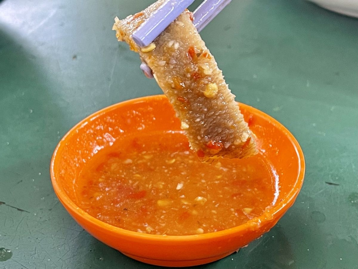 hong wen mutton soup - sauce