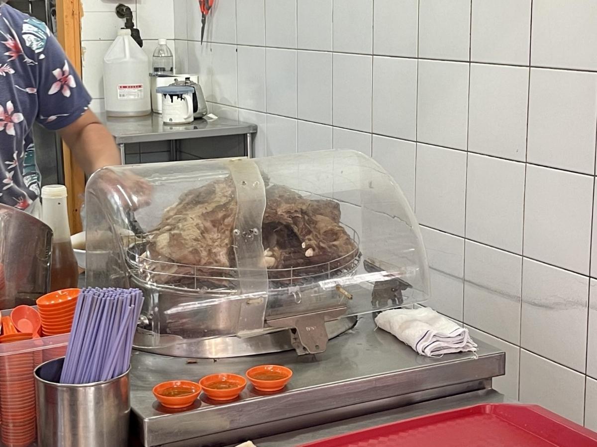 hong wen mutton soup - mutton preparation