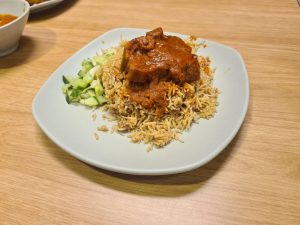 Yishun Park Food Guide - Lamb Chop Biryani