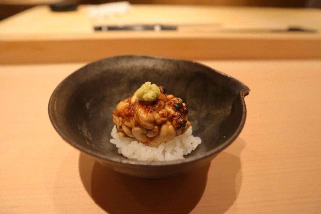 Sushi Katori - ชิราโกะระยะใกล้