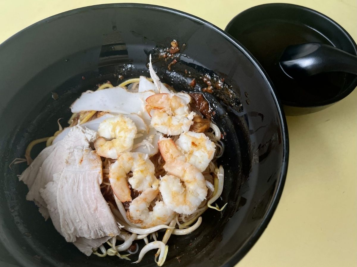 covent garden prawn noodle - prawn noodle 1