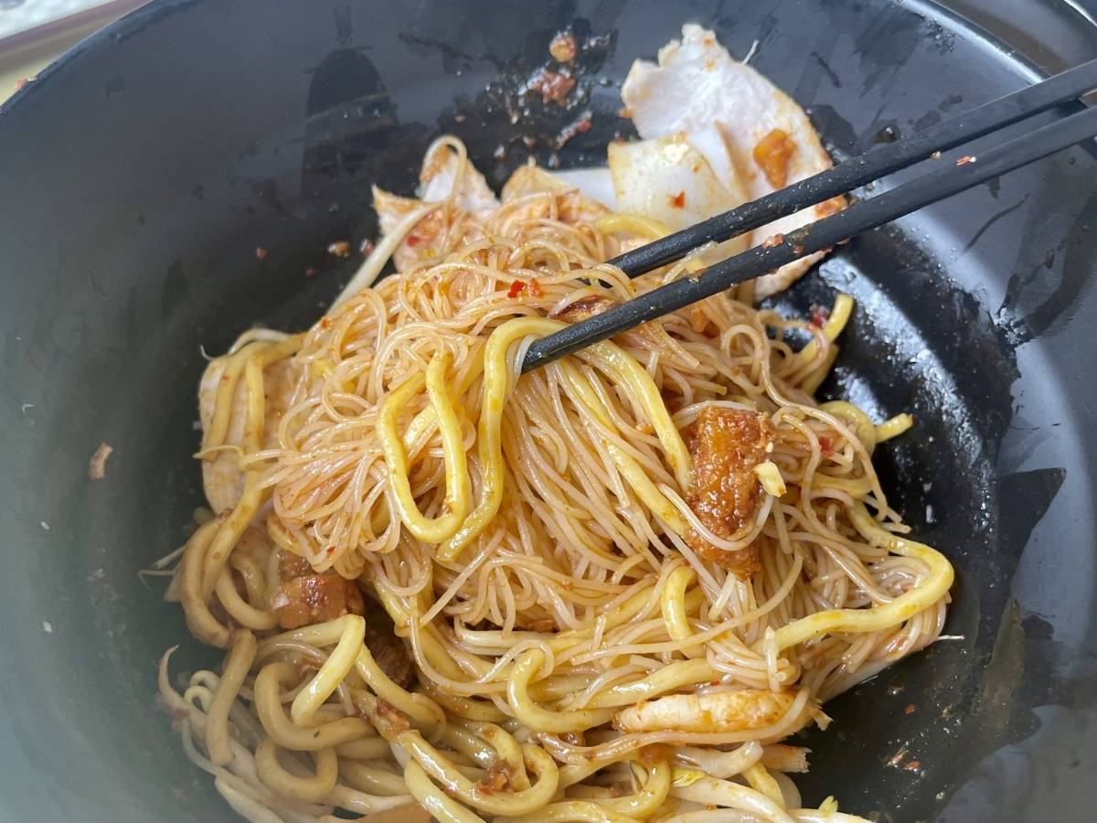covent garden prawn noodle - prawn noodle 5