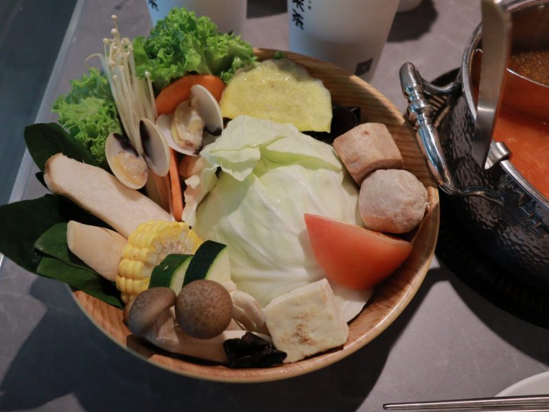 xiabu - vegetable platter
