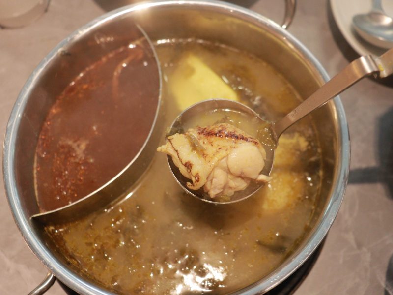 xiabu - chicken in soup