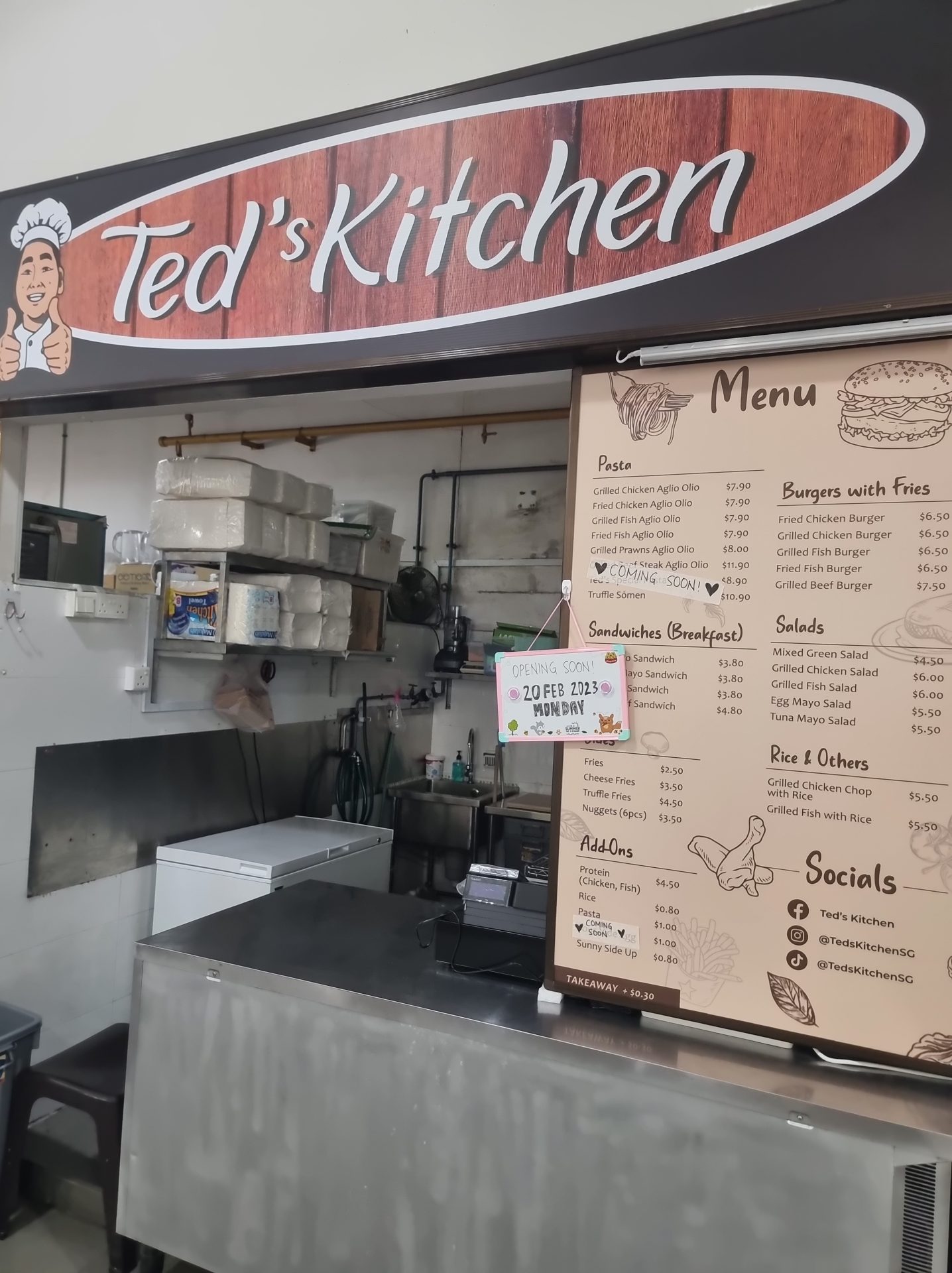 Ted's Kitchen - Storefront