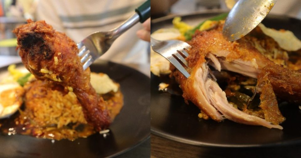 coco rice punggol - fried chicken closeup