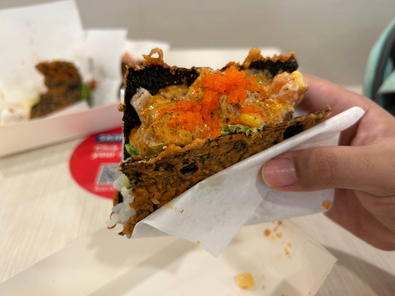 Kenji Taco Sushi - Spicy Salmon