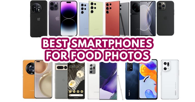 Phones for food photography FI