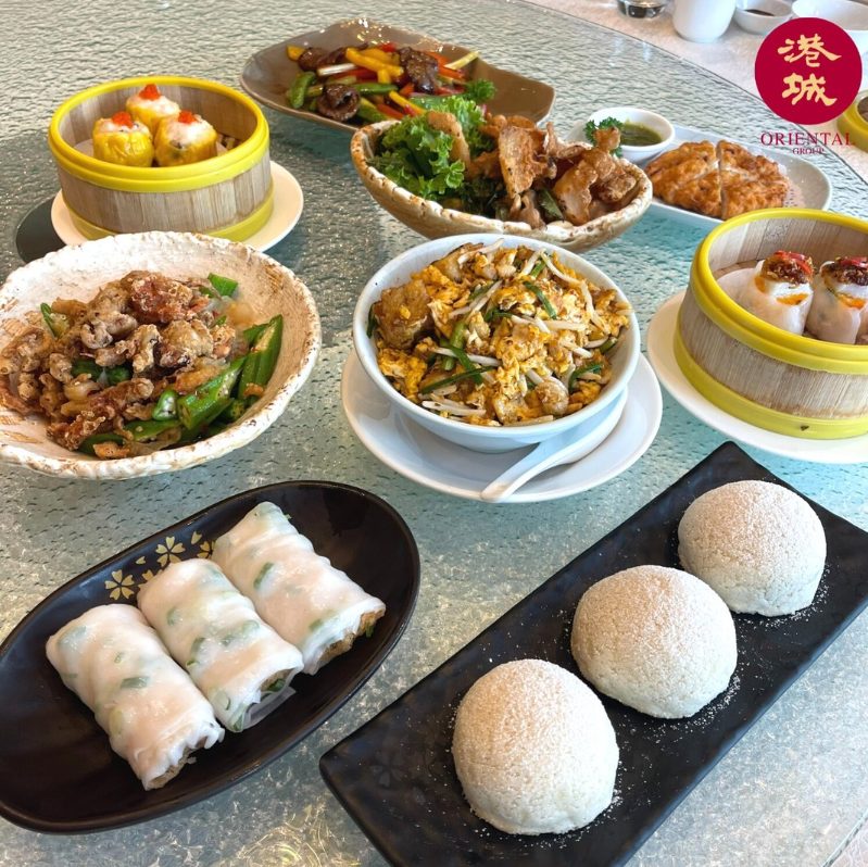 Oriental Treasure - Spread of food