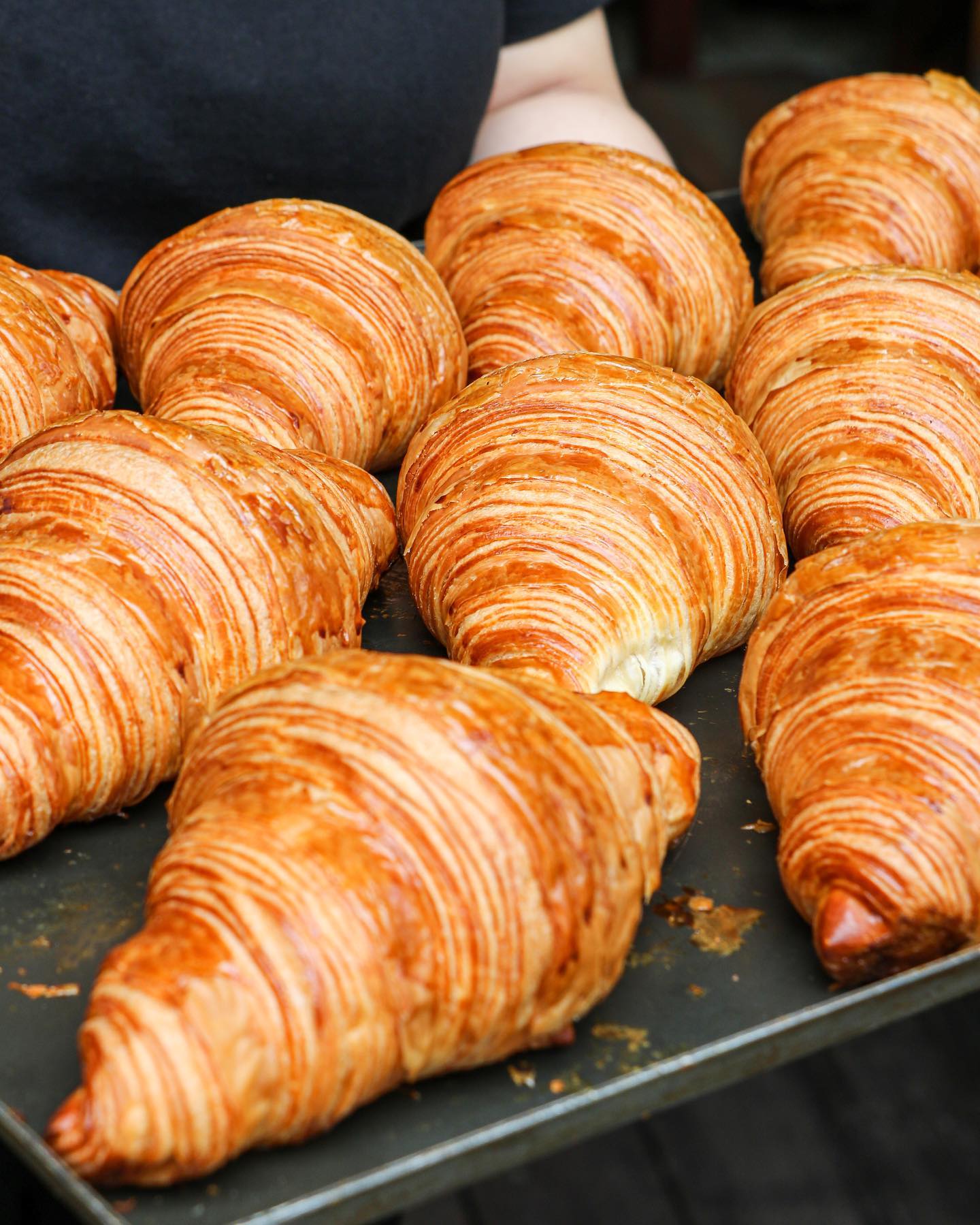 Tiong Bahru Bakery - Tray of croissants
