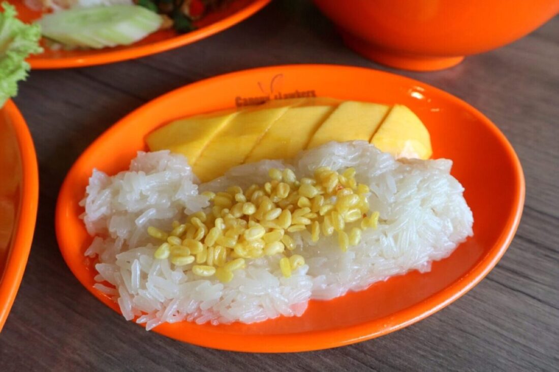 pinky's kitchen - mango sticky rice