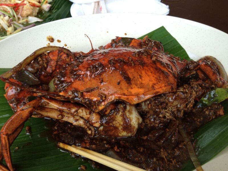 foodie - black pepper crab