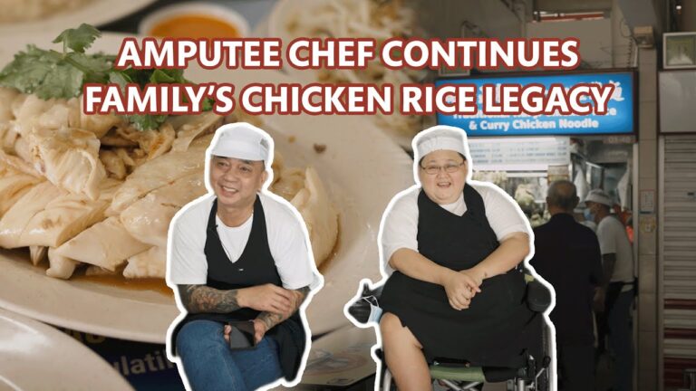 Amputee Chef Continues Family’s Chicken Rice Legacy: Traditional Rui Ji Chicken Rice & Curry Noodle