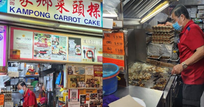 carrotcake - uncle at stall