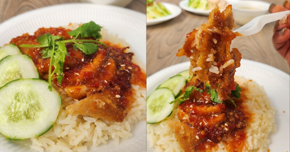 lengheng - thai chicken rice close up