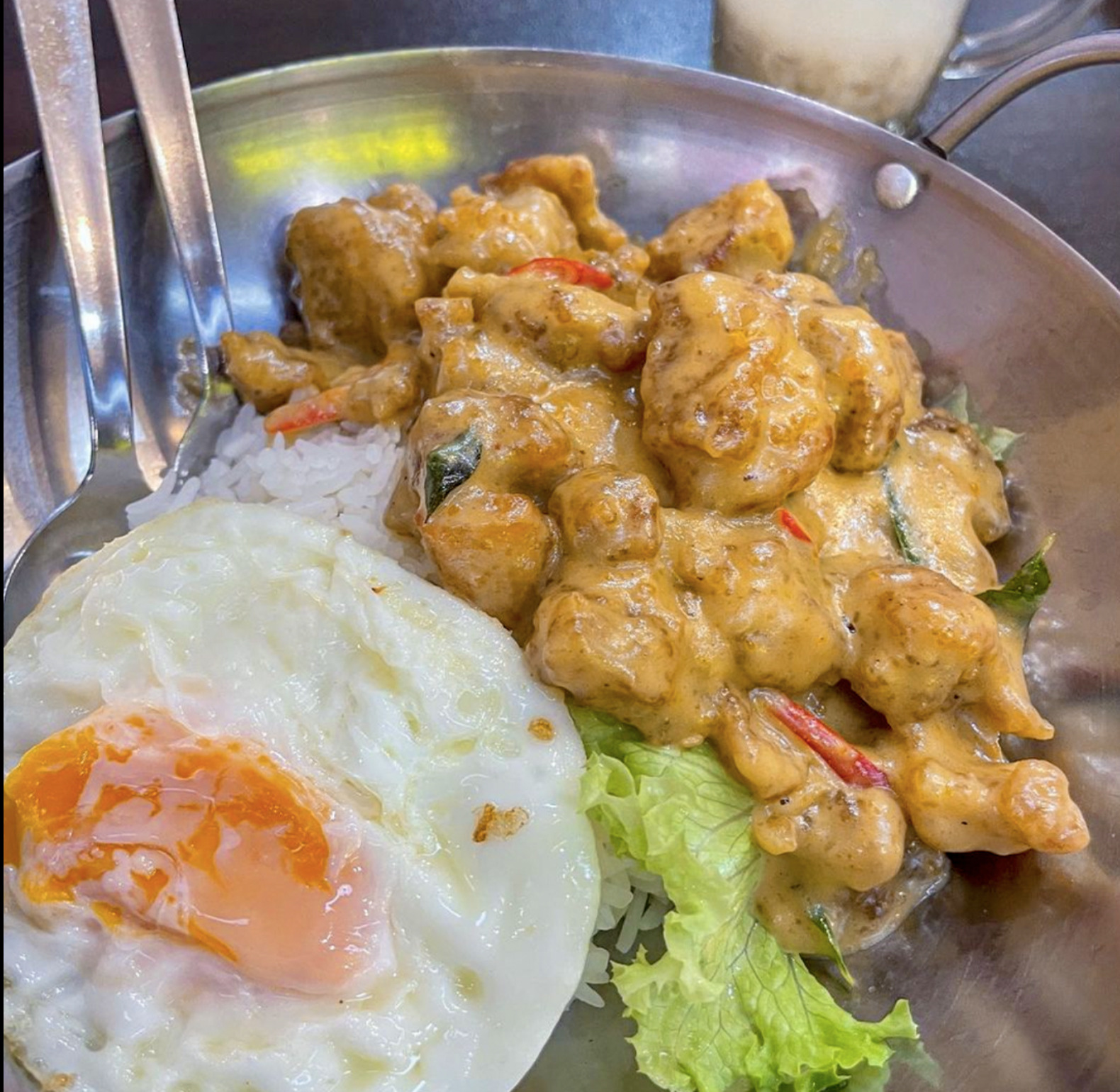 Taste Good — Salted Egg Chicken Rice