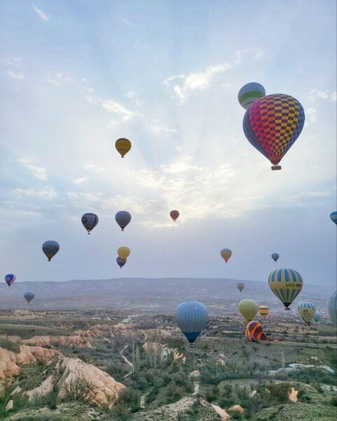 travel - hot air balloon