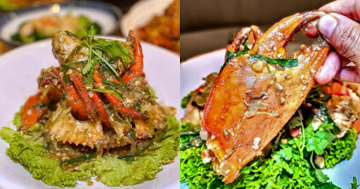 chinese restaurants - fortune court white pepper crab