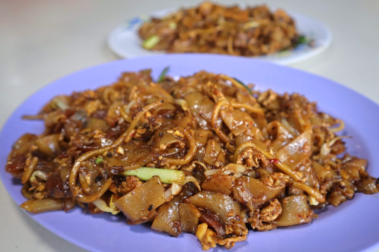 Armenian Street Char Kway Teow: Pork lard-laden plates of char kway ...