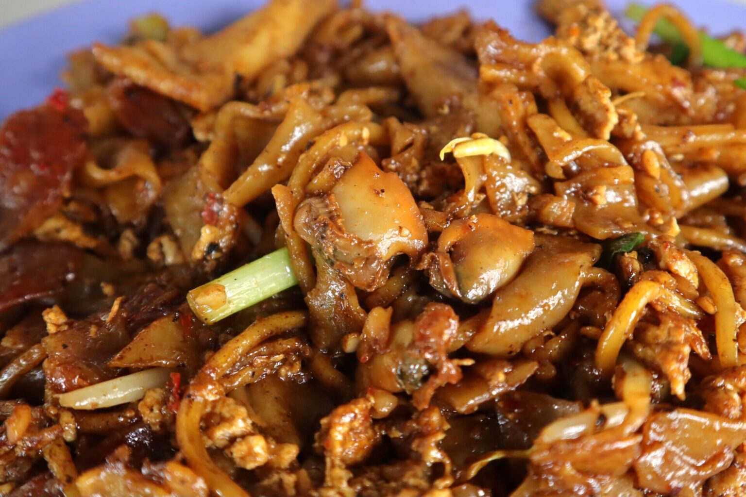 Armenian Street Char Kway Teow: Pork lard-laden plates of char kway ...