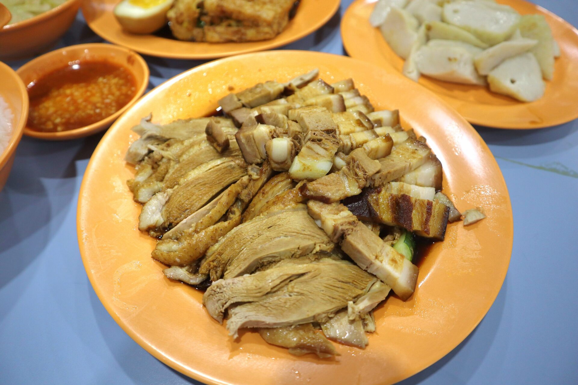 teo heng - duck and pork belly