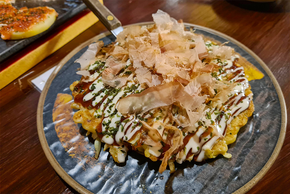 Ajiya Okonomiyaki - pancake