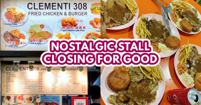 Clementi 308 Western Food closing — Featured Image