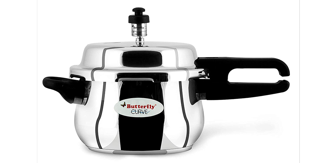 Stovetop pressure cookers - Butterfly CURVE 3L