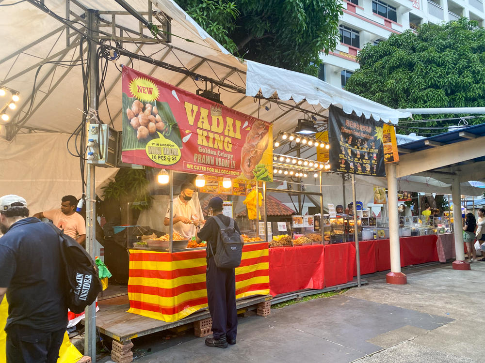Tampines Avenue 2 Pasar Malam — Section of Pasar Malam