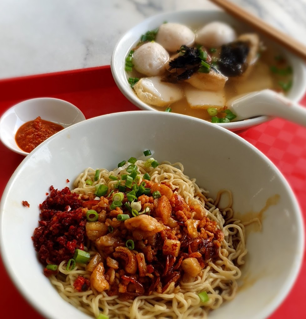 Malaysian Hup Kee Fishball Noodle — Dry Fishball Noodle