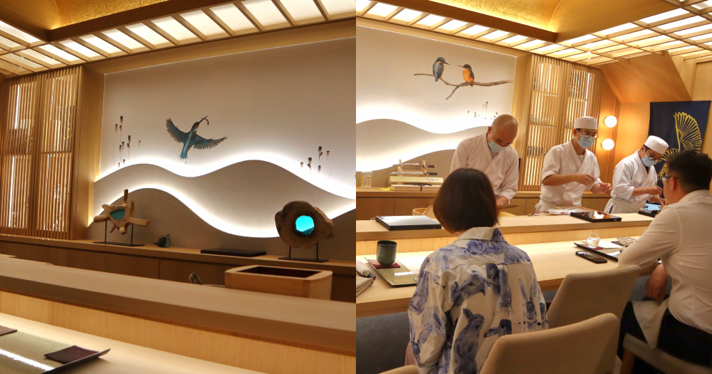 sushi kawasemi - interior