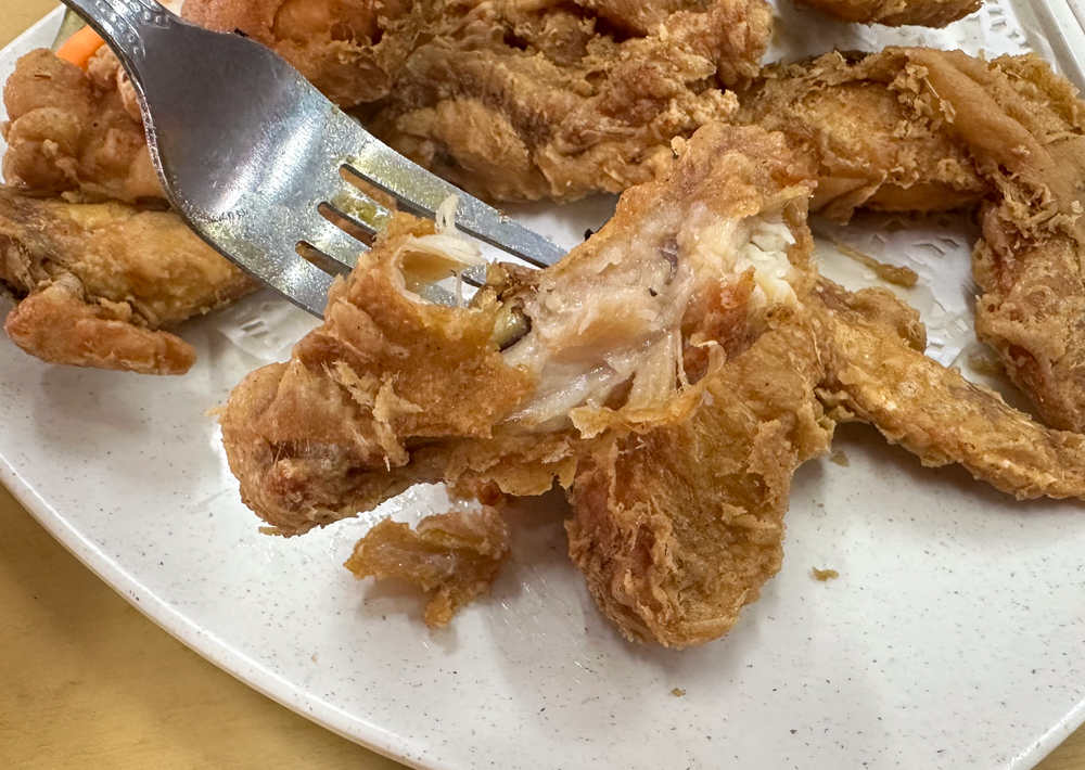 wees family coffee shop - prawn paste chicken wings